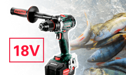 Шуруповерты METABO для зимней рыбалки 18V